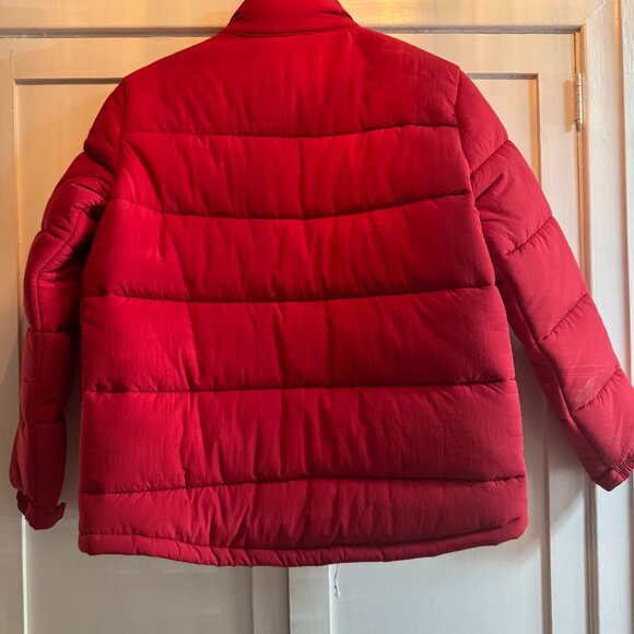 J Crew red Permaloft (Medium) Jacket - Great for snow and cold climates. - Picture 5 of 6
